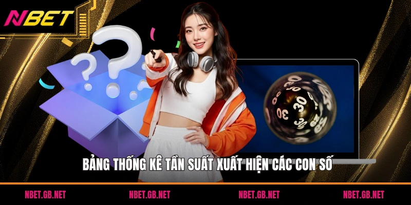 Bảng thống kê tần suất xuất hiện các con số